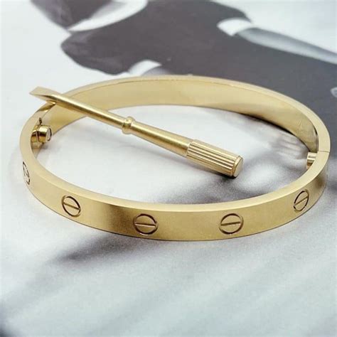 cartier.love bracelet dupe|cartier love bracelet inside engraving.